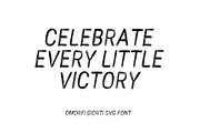 BEAUTIFUL CELEBRATION SVG FONT, a Sans Serif Font by George Bourle (Thumbnail 6 of 6)