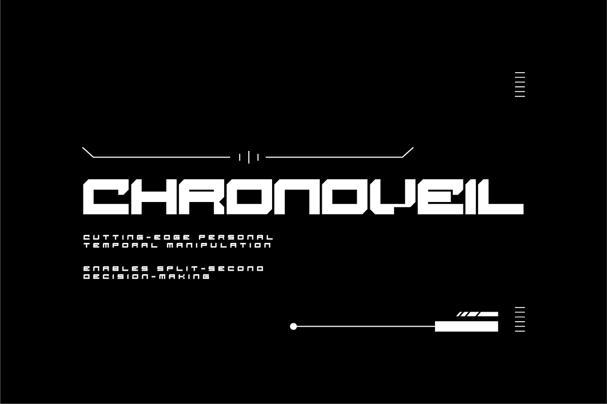 Tyxor - Futuristic Display Font, a Sans Serif Font by Typeagle (Photo 7 of 9)