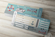 Cruise Invitation Boarding Pass Set, an Invitation Template by Paul Lesser (Thumbnail 8 of 10)
