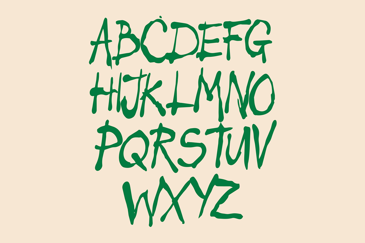 Spicy Mango Hand Painted Font, a Handwritten Font by Tom Gordon Design (Photo 5 of 5)