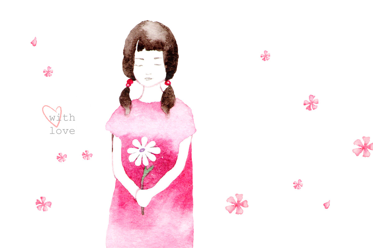 Flower girl collection, a Person Illustration by Knysh Ksenya (Photo 12 of 14)