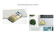 Watercolor Easter Cross, Set 2, a Decorative Illustration by Kat's Artful Creations (Thumbnail 9 of 9)