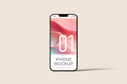 Realistic iPhone Mockup, a Device Mockup by Sweetdady (Thumbnail 2 of 4)