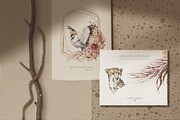 SAVANNA Watercolor animal set, an Animal Illustration by Anastezia Luneva (Thumbnail 2 of 13)