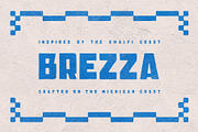 Brezza Typeface, a Sans Serif Font by Studio Presk (Thumbnail 1 of 9)