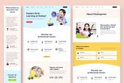 Kidztar - Kindergarten School Framer, a Websites & App Template by peterdraw (Thumbnail 4 of 7)