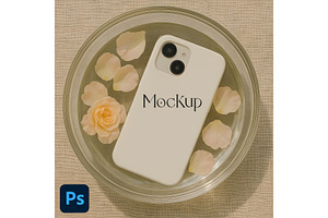 iPhone Tough Phone Case Mockup