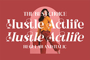 Hustle Actlife Serif LS, a Serif Font by GranzCreative (Thumbnail 2 of 19)