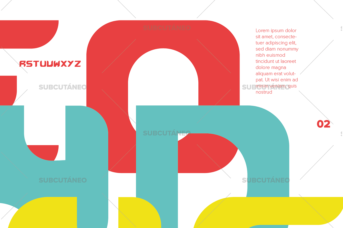 GEO IND SANS (Display) Typeface preview 7