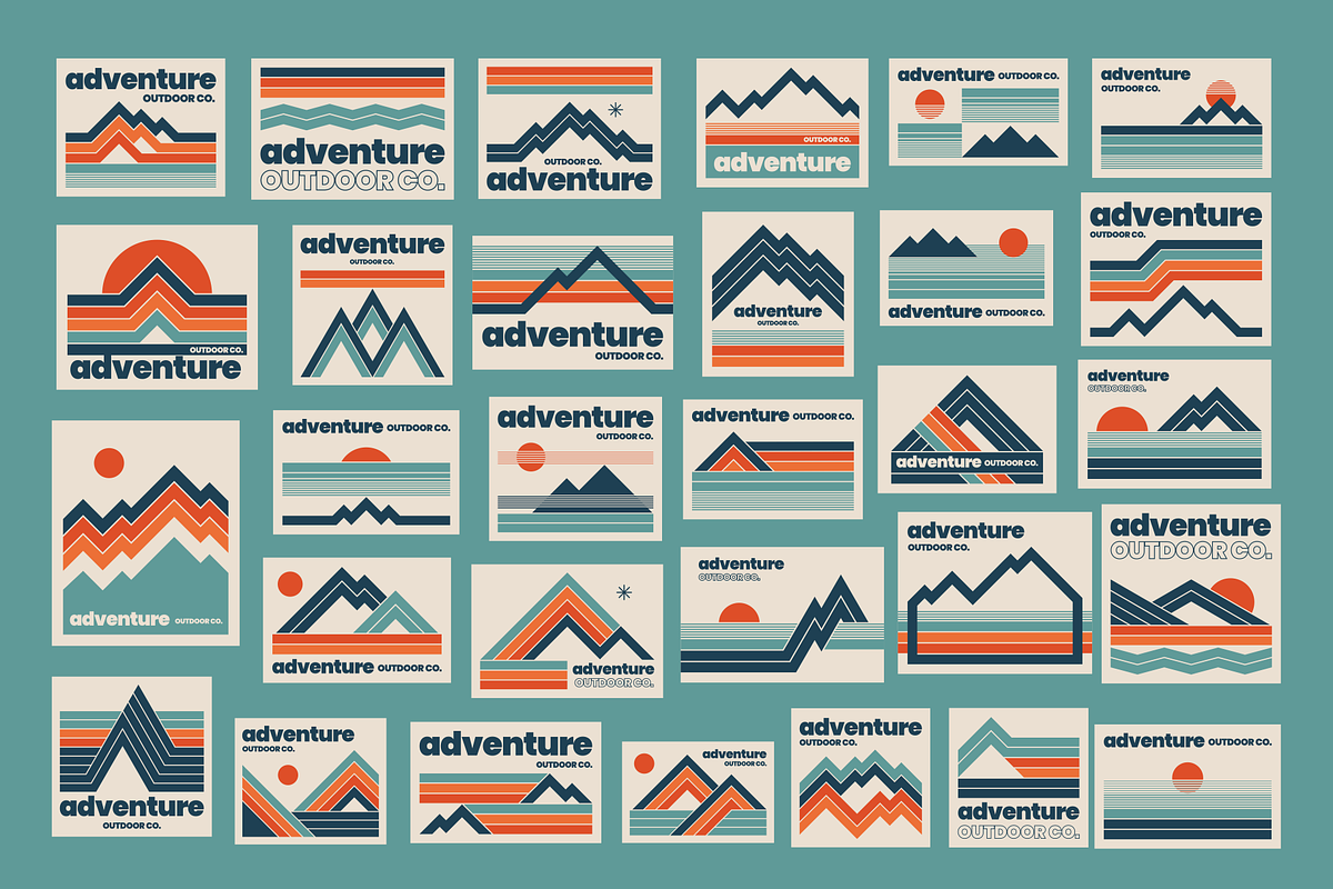 Retro Lines Adventure, an Illustration by tifftuff (Photo 12 of 12)