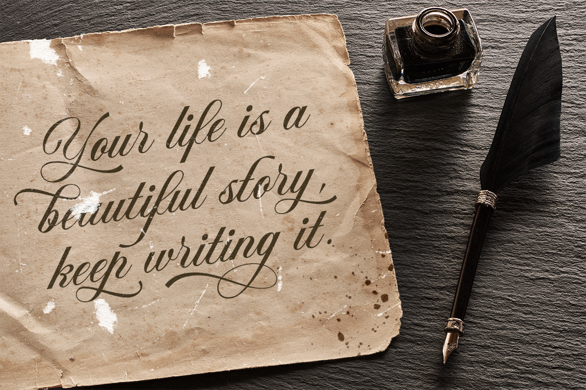 Regality - Luxury Romance Script, a Script Font by Bale Type (Photo 4 of 10)