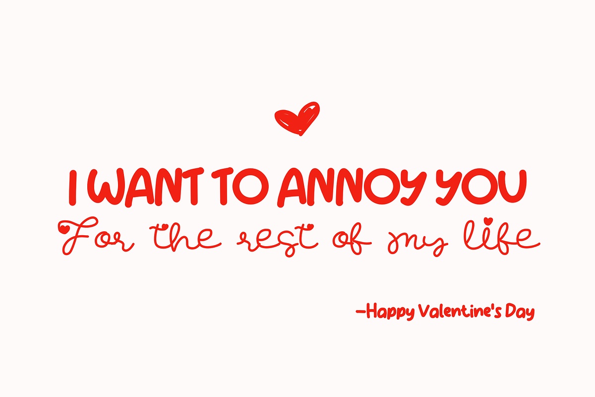 Royal Valentine is Script Font, a Handwritten Font by Brown Cupple (Photo 2 of 11)