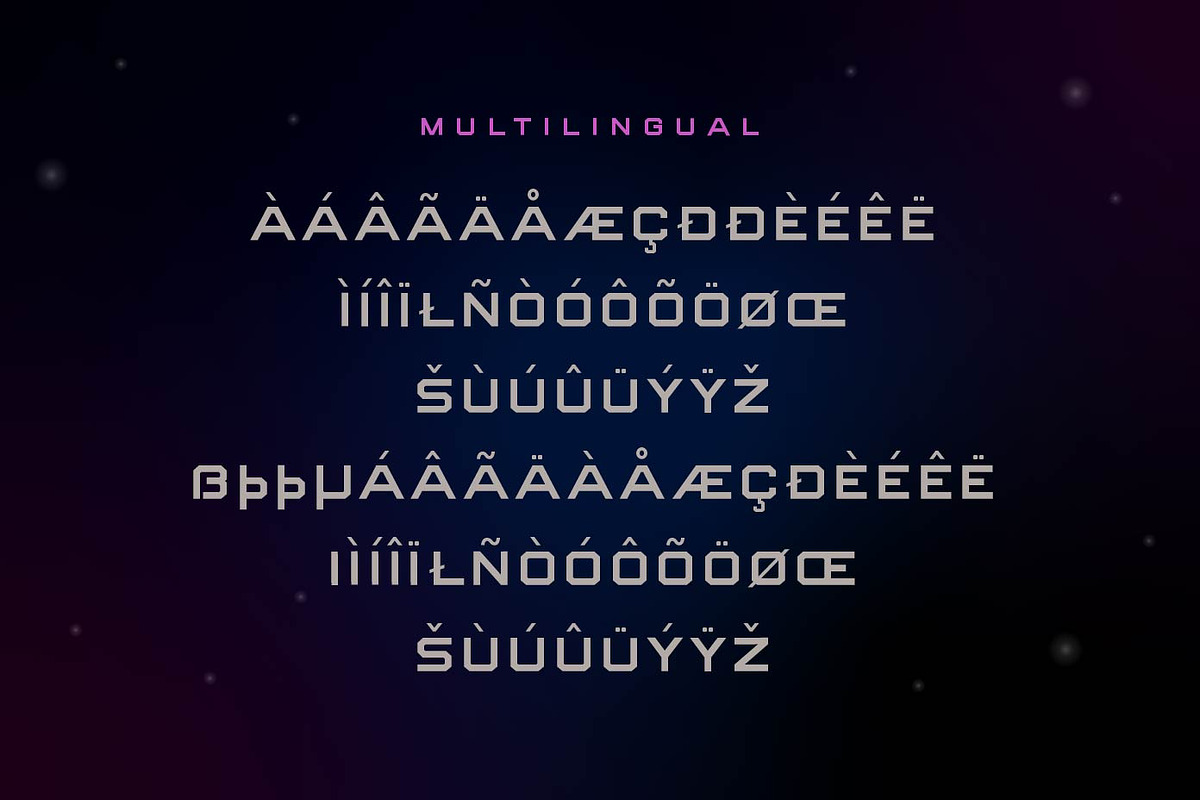 Astronomus - Modern Scifi Fonts, a Sans Serif Font by Patria Ari (P4tcreativa) (Photo 10 of 11)