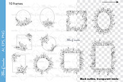 Fall Greenery Collection, an Object Graphic by CaraulanStore (Thumbnail 3 of 8)