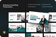 Business Consulting Google Slide, a Presentation Template by SquidPixey (Thumbnail 1 of 7)