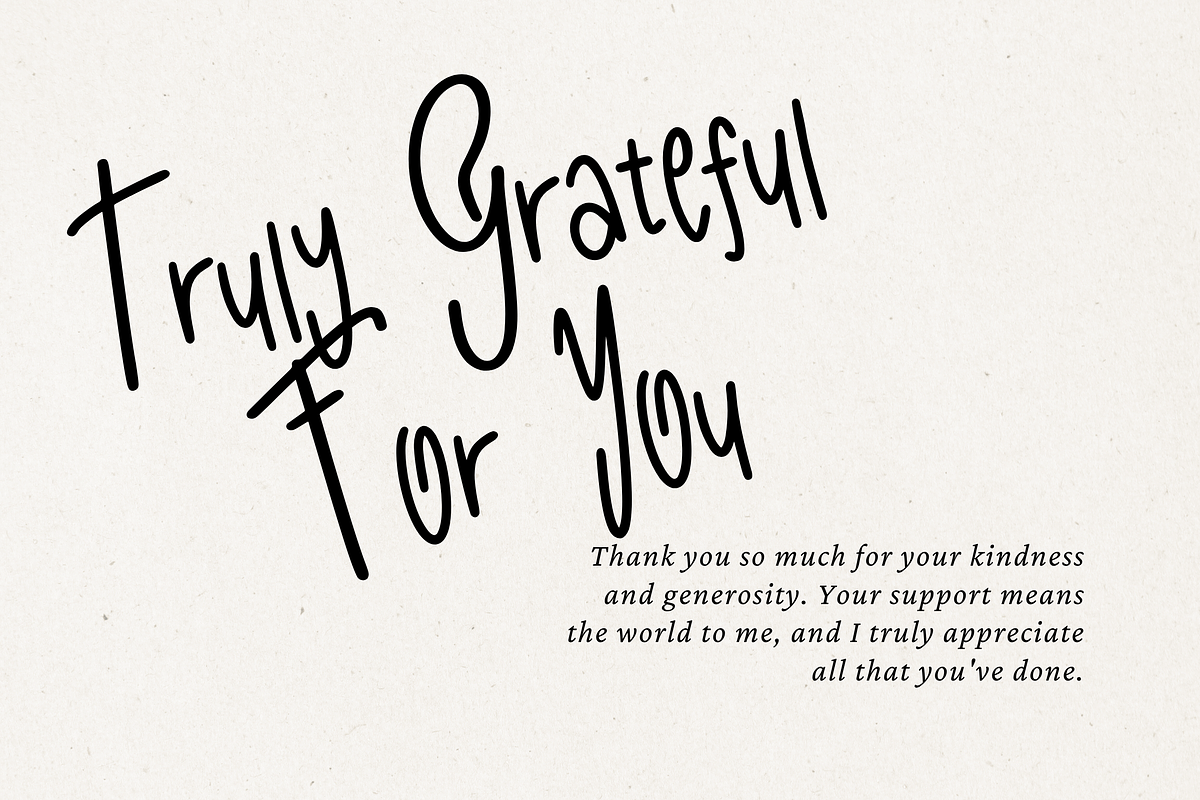 Glowy Mood – Modern Handwritten Font, a Handwritten Font by Dm Studio (Photo 7 of 10)