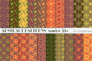 Abstract Patterns Vol. 1.2 - Autumn, a Pattern Graphic by Graphilupe (Thumbnail 3 of 6)