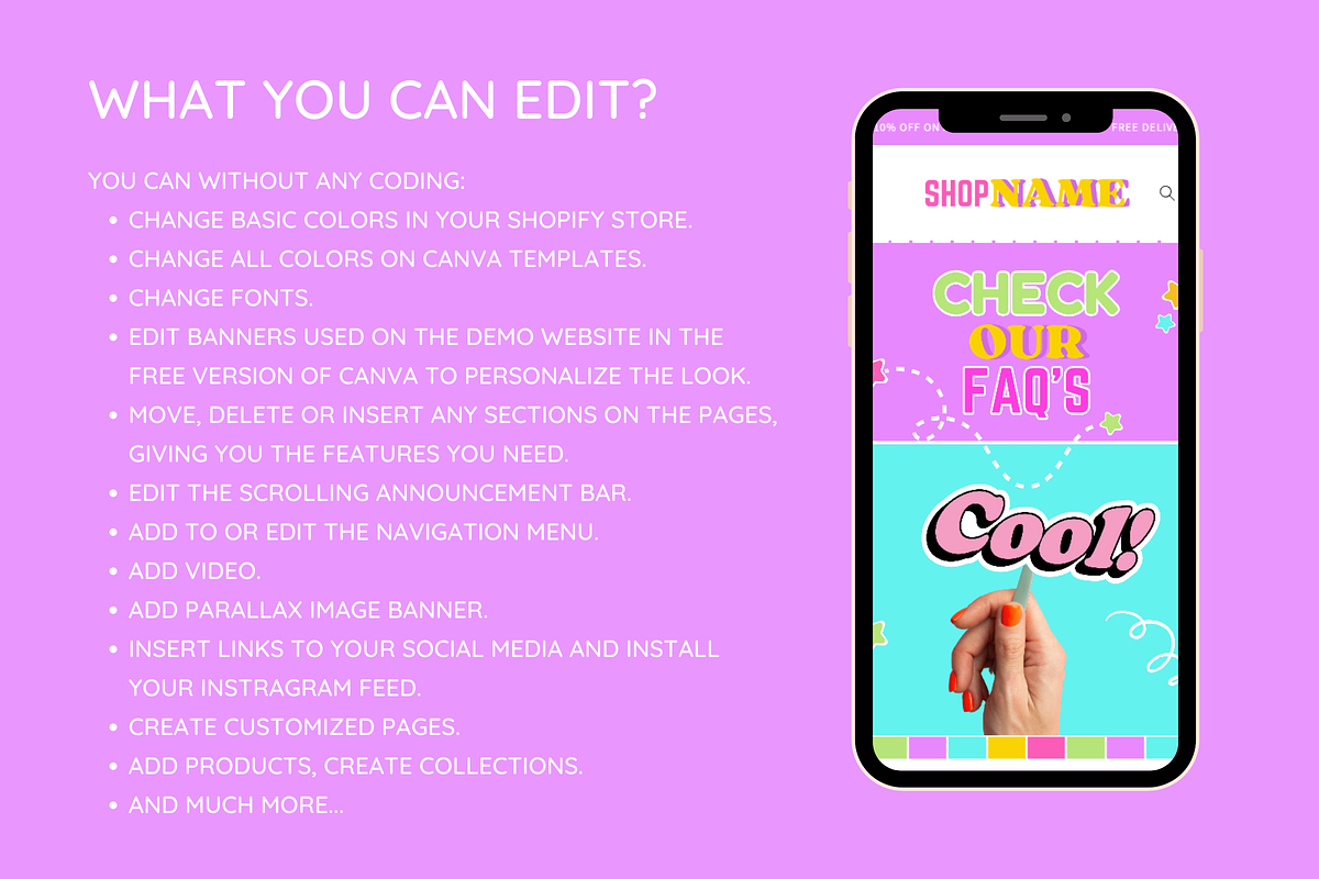 Shopify Theme - Sticker Store, a Shopify Template by SunshineStudioBoutique (Photo 3 of 10)