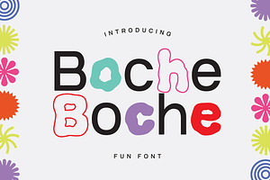 Boche Modern Playful Font