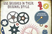 Steampunk Watch & Gear Brushes +, a Brush Add-On by Lone Star I&D (Thumbnail 4 of 5)