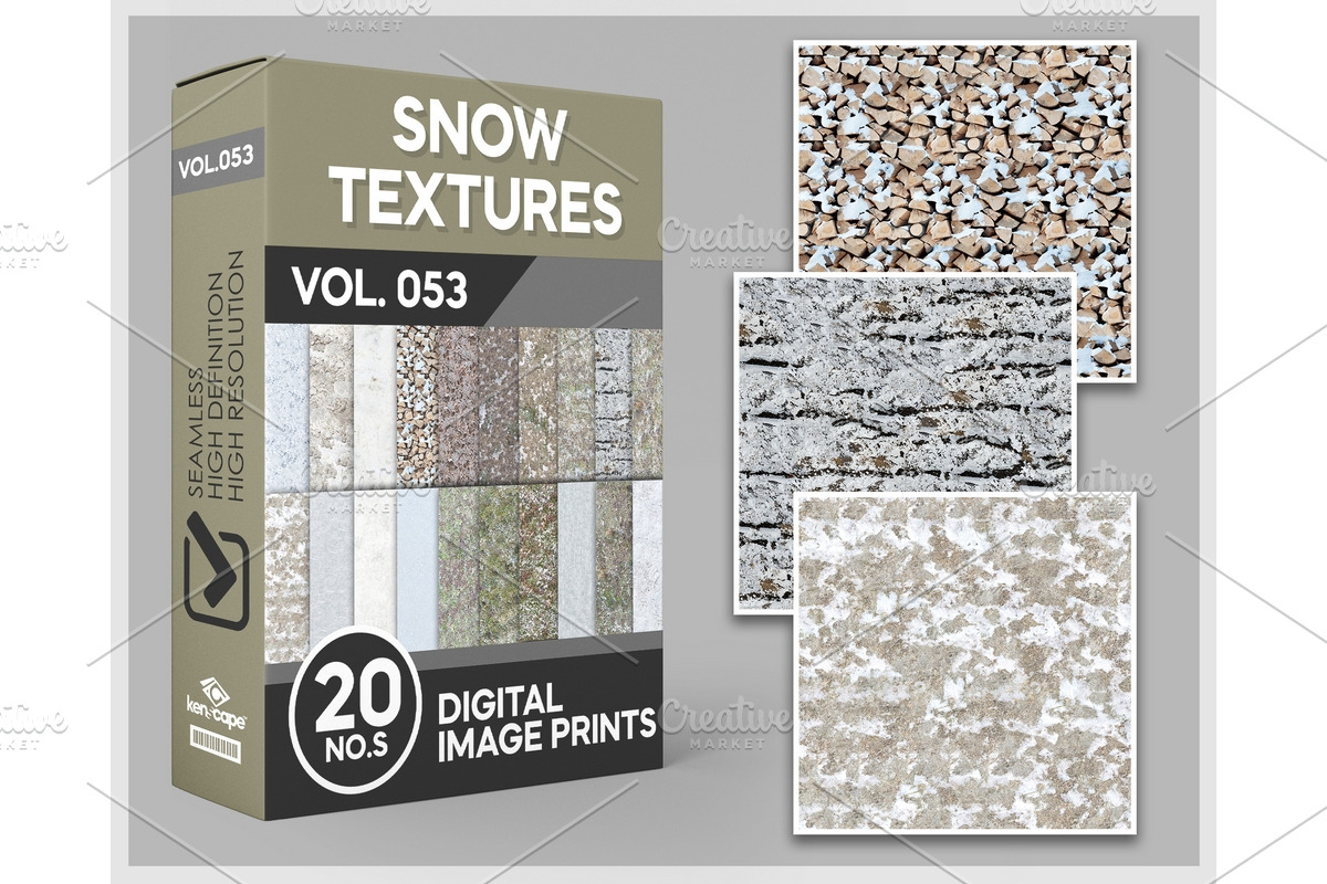 20 Seamless Snow Textures, an Architecture Photo by KenScape (Photo 1 of 4)