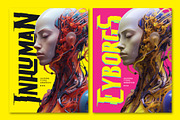 Arcade Funk Typeface, a Serif Font by alit design (Thumbnail 8 of 20)