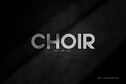 Choir, a Sans Serif Font by Linecreative (Thumbnail 1 of 13)