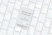 Digital Wedding Planner Canva PDF, a Stationery Template by BRANDcontent (Thumbnail 1 of 6)