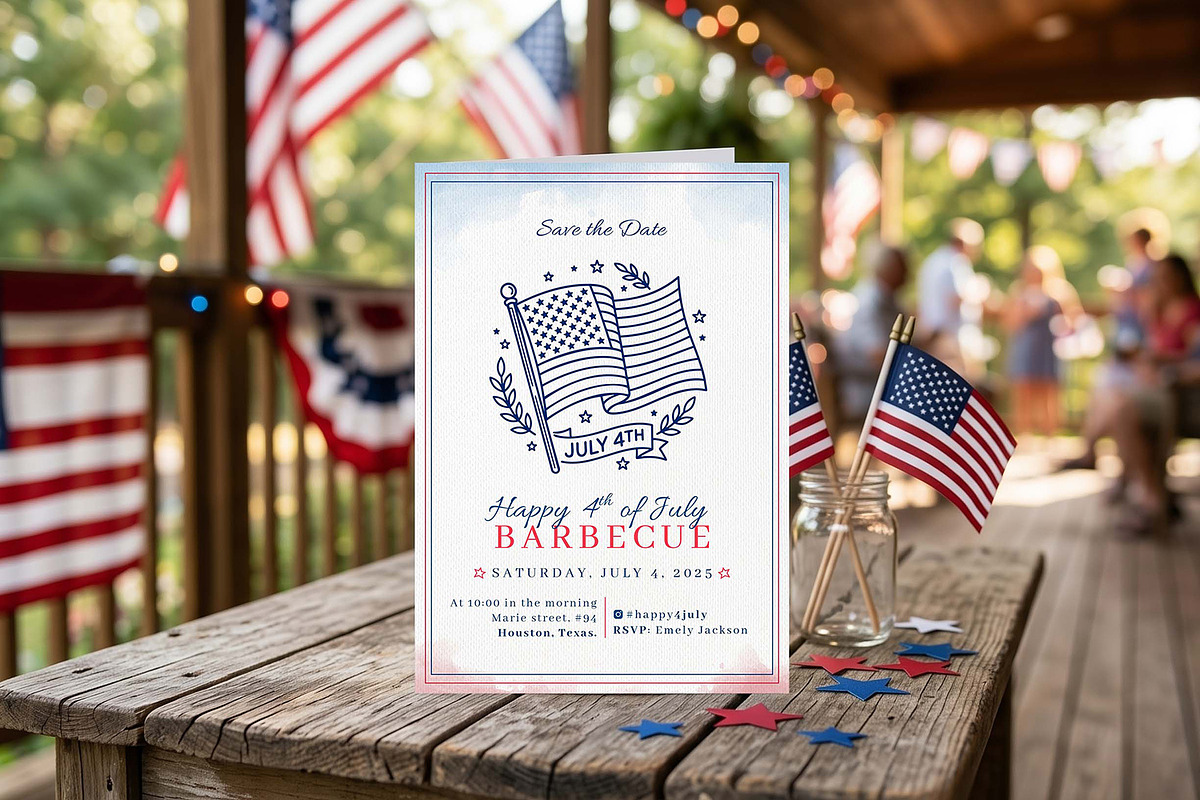 USA Bundle, 4th of July Clipart, an Object Illustration by Pretty Meerkat (Photo 2 of 7)