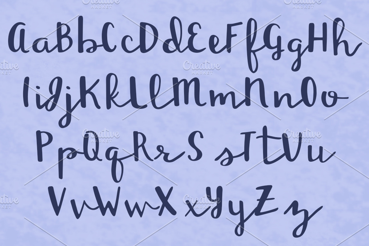 GREEN OLIVES Quirky Script Font preview 4