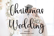 Christmas Wedding, a Handwritten Font by InermediaSTUDIO (Thumbnail 1 of 7)