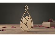 Floral Charm Earring Files, a Graphic by musafir_fashion (Thumbnail 5 of 11)