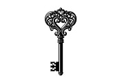 Vintage Skeleton Key Bundle, an Illustration by Gaye Art (Thumbnail 26 of 31)