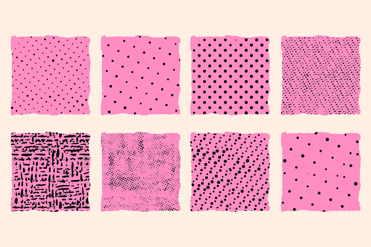 Halftone Brushes for Procreate, a Brush Add-On by KJP Designs (Photo 2 of 18)