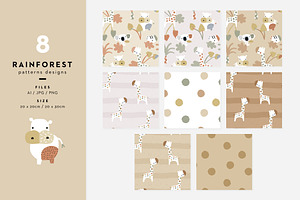 Rainforest Pattern Collection