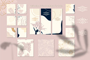 Set of floral covers, cards, frames, a Pattern Graphic by DeMih (Thumbnail 1 of 16)