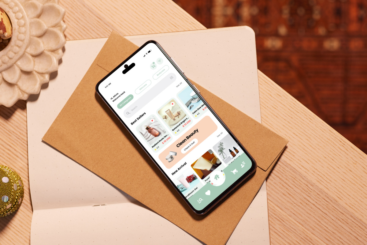 Lumina - Cosmetic Design Template, an App Template by productype1 (Photo 5 of 5)