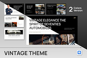 Vintage Theme Keynote, a Presentation Template by Antstheme (Thumbnail 1 of 4)