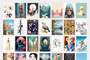 333 Eclectic Prints Collection, a Background Graphic by ApetekMarket (Thumbnail 7 of 14)
