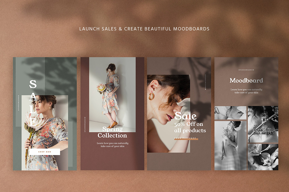 Natural Shadows Stories - Social Kit, a Social Media Template by Sparrow & Snow (Photo 5 of 11)