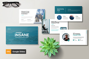 Insane Company Profile Google Slides
