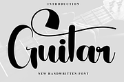Guitar, a Font by InermediaSTUDIO (Thumbnail 1 of 8)