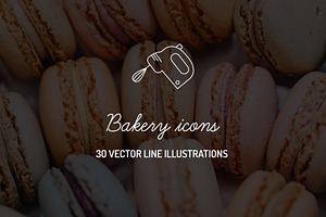 Bakery Icons