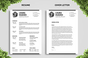 Blackline Resume Template, a Resume Template by Big Zone Studio (Thumbnail 2 of 4)