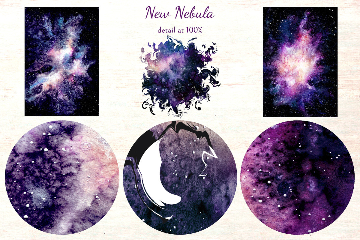 New Nebula, a Texture Illustration by Salted Galaxy (Photo 7 of 7)