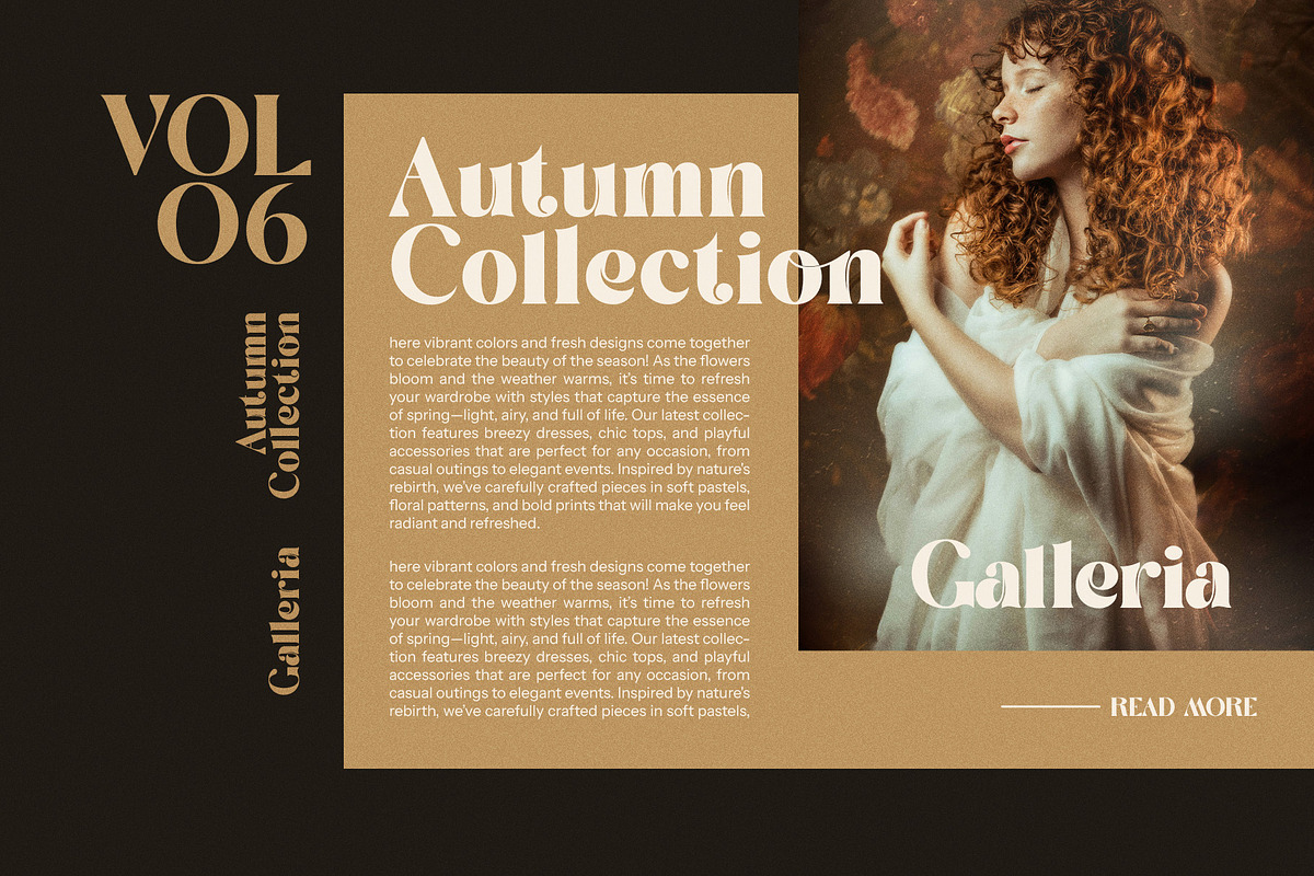 Gliran Elegant Serif Font, a Serif Font by Perfectype (Photo 3 of 8)