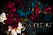Raspberry Floral Clip Art Collection, an Object Graphic by Eclectic Anthology (Thumbnail 1 of 12)