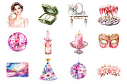 Coquette New Year's Party PNG Clipar, an Illustration by Design Market (Thumbnail 2 of 3)