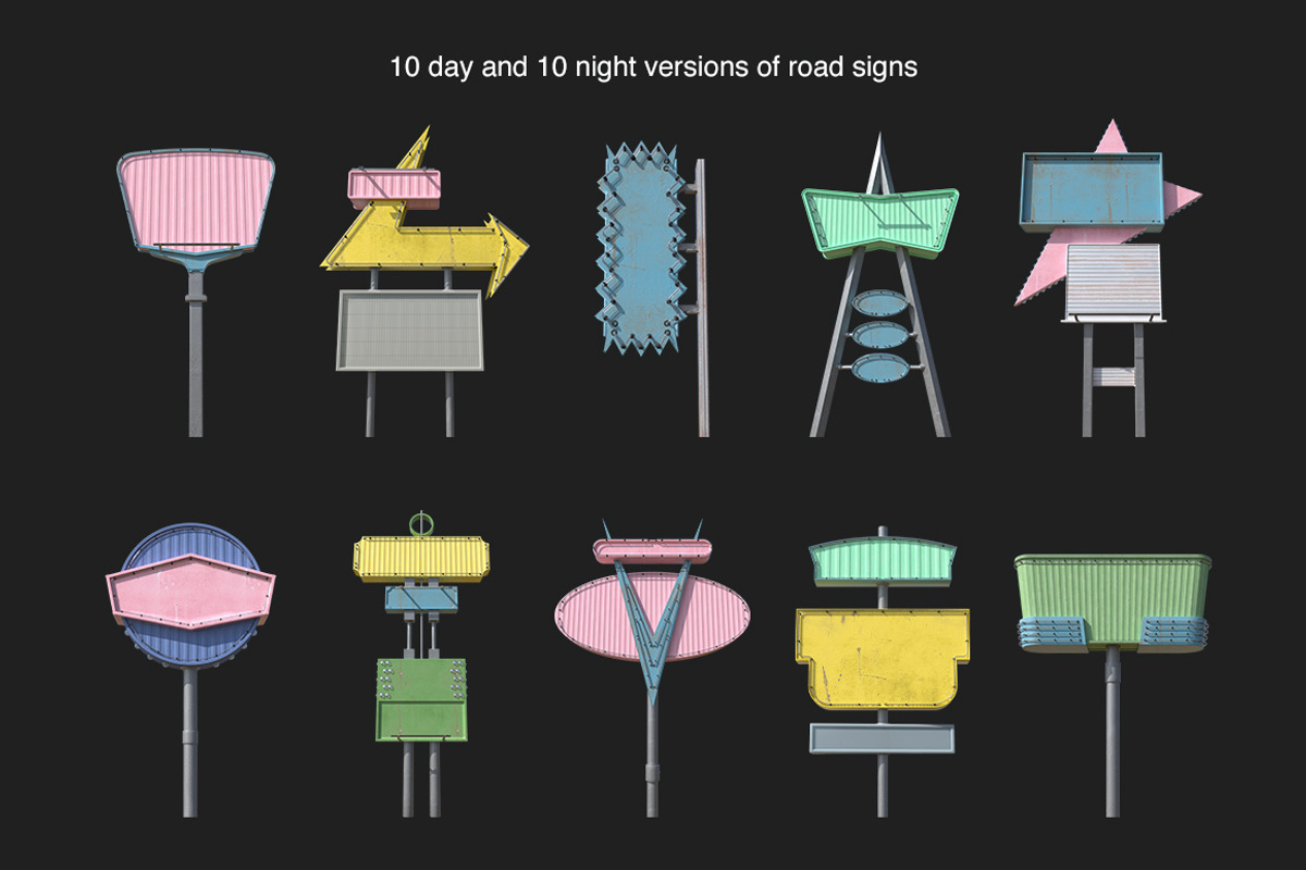 Road Signs Design, an Object Graphic by BigWeek (Photo 4 of 8)
