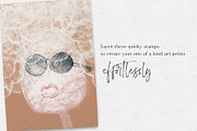 Collagraph Art Procreate Brushe, a Brush Add-On by JSquarePresents (Thumbnail 5 of 9)
